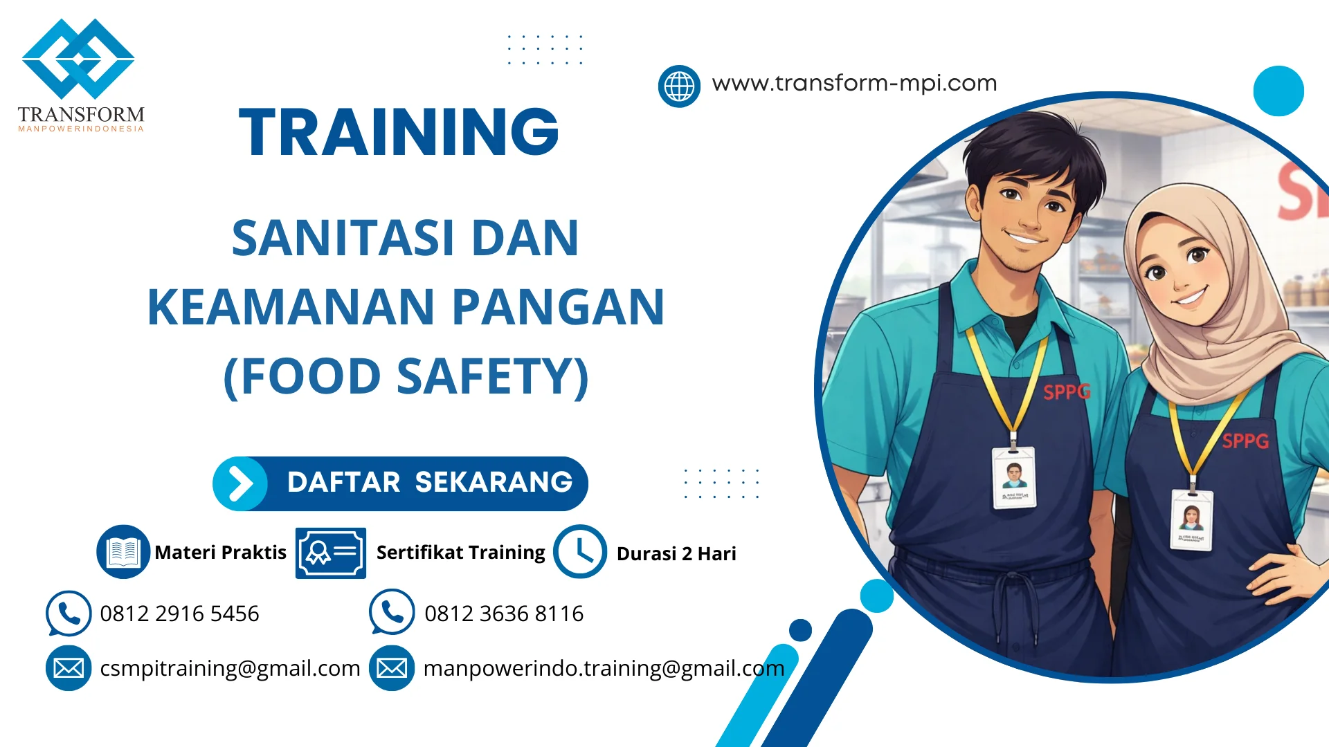 training manajemen risiko pangan jakarta