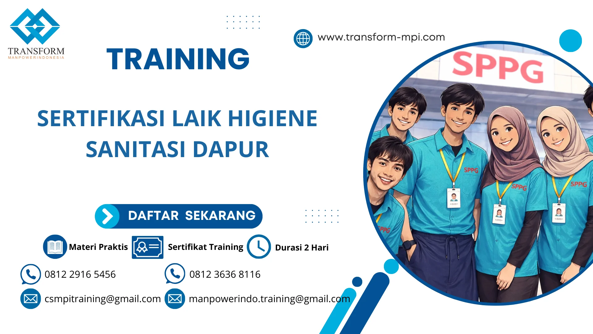 training sertifikasi sanitasi makanan jakarta