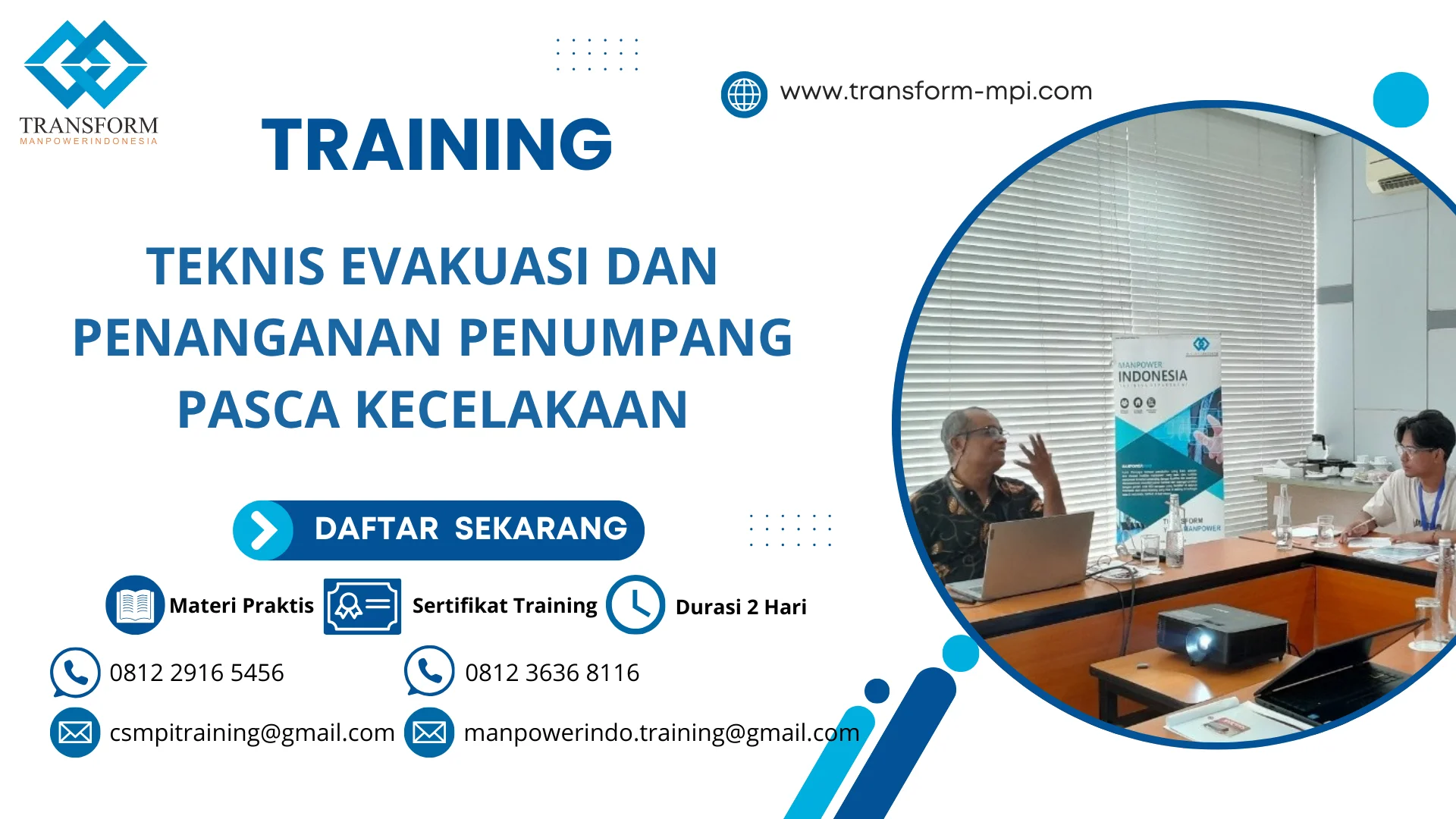 training penanganan darurat railway jakarta