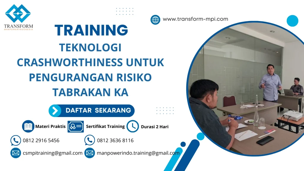 training crash energy management railway jakarta
