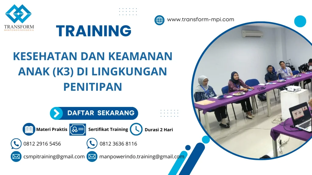 training Kesehatan Lingkungan Daycare jakarta