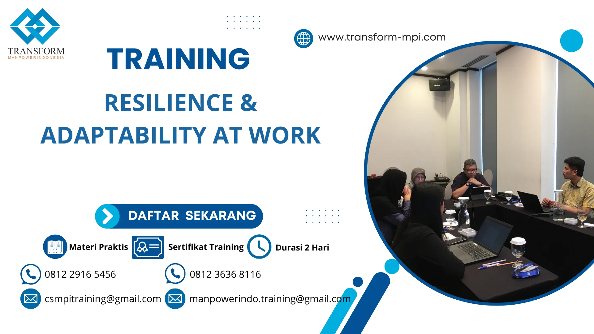 TRAINING ADAPTASI DI JAKARTA