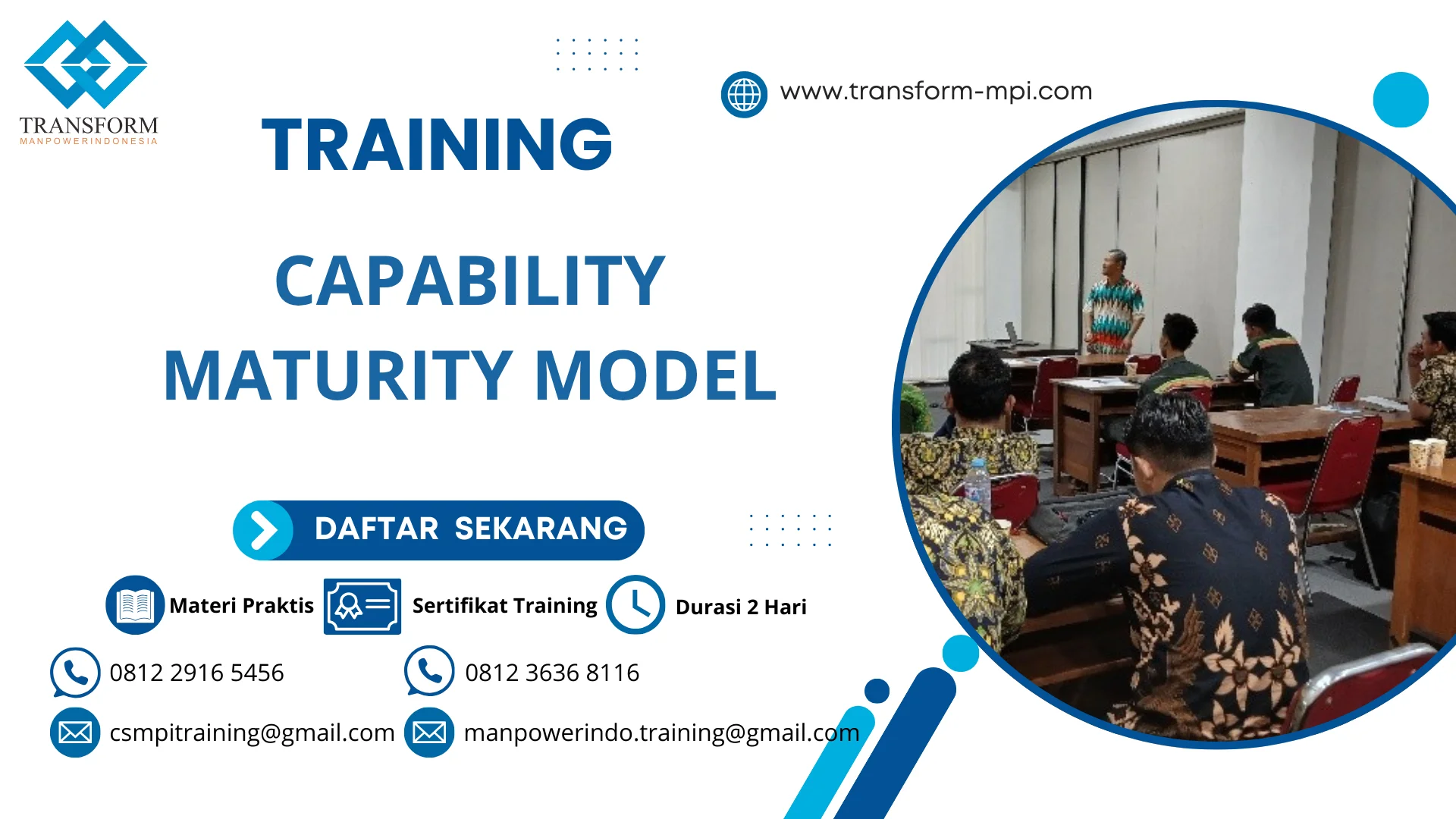 training kerangka kerja